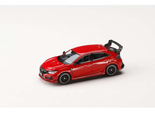 Pre-Order – 2017 Mugen Civic Type R (FK8), flame red 1:64 Hobby Japan Model (HJDM011-25) – ETA. March 2027