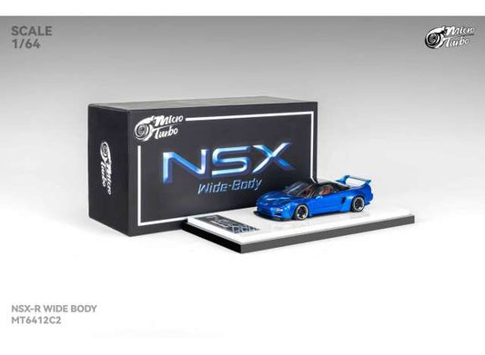 Pre-Order – Custom NSX Wide Body, candy blue 1:64 Microturbo Model (MT6412C2) – ETA. February 2027
