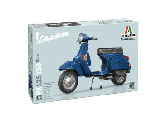 Pre-Order – 1978 Piaggio Vespa PX 125/150 , plastic modelkit 1:9 Italeri Model (ITA4645) – ETA. November 2026
