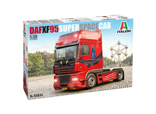Pre-Order – DAF XF 95 Super Space Cab, plastic modelkit 1:24 Italeri Model (ITA93834) – ETA. November 2026