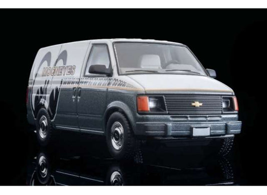 Pre-Order – 1994 Chevrolet Astro Van *MOONEYES*, white/gray 1:64 Tomica Limited Vintage Model (TLV-N344C) – ETA. March 2027