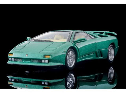 Pre-Order – Lamborghini Diablo SE30, green 1:64 Tomica Limited Vintage Model (TLV-N-LAMBORGHINI-GR) – ETA. March 2027