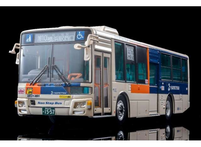 Pre-Order – Mitsubishi Fuso Aerostar Non-Step Bus (Sotetsu Bus), various 1:64 Tomica Limited Vintage Model (TLV-N342C) – ETA. March 2027