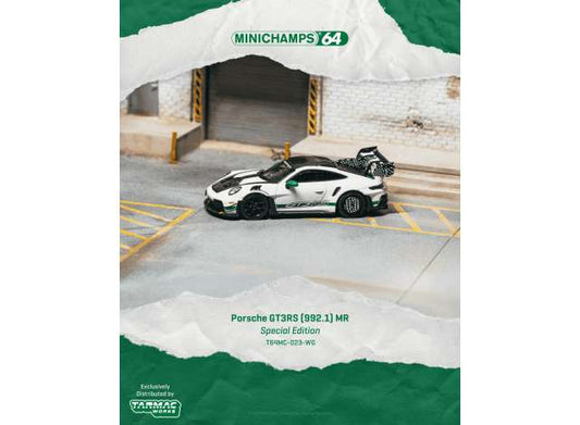 Pre-Order – 2025 Porsche GT3RS (992.1), manthey racing white 1:64 Tarmac Works Model (TC-T64MC-023-WG) – ETA. March 2027