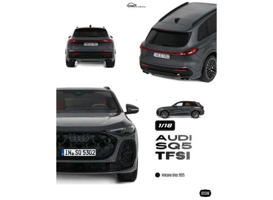 Pre-Order – 2025 Audi SQ5 TFSI *Resin series*, volcano grey 1:18 OttOmobile Miniatures Model (OT1348) – ETA. April 2027
