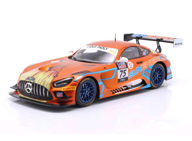 Pre-Order – 2023 Mercedes-AMG GT3 Evo #75 Kenny Habul/Jules/Gounon/Luca Stolz Winner 12h Bathurst SunEnergy1, orange 1:18 Werk83 Model (IXOLEGT18-75BAT23) – ETA. November 2026