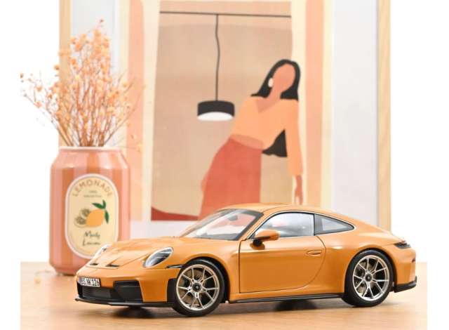 Pre-Order – 2025 Porsche 911 GT3 w/Touring Pack, Bahama Yellow 1:18 Norev Model (NOR187003) – ETA. December 2026