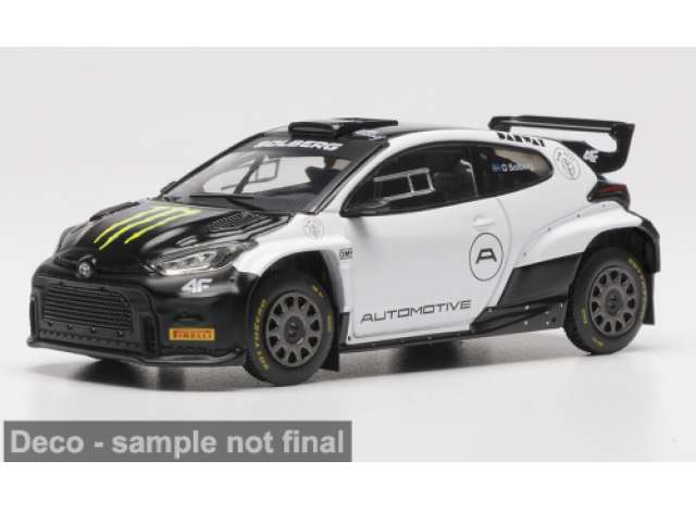 Pre-Order – 2026 Toyota GR Yaris Rally2, L.Norris, WRC2 Test Sweden, white/black 1:43 IXO Models Model (IXORAM1038) – ETA. February 2027