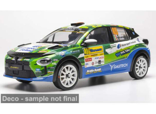 Pre-Order – 2025 Lancia Ypsilon HF Rally4 #40 C.Rahill/C.Smith Barum Rally, blue/green 1:18 IXO Models Model (IXO18RMC276) – ETA. February 2027