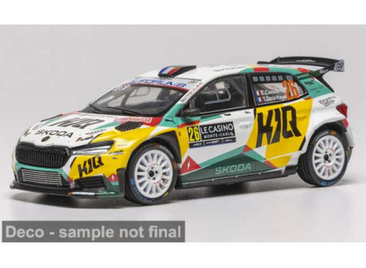 Pre-Order – 2026 Skoda Fabia Rally2 #26 E.Camilli/T.De la Haye Rallye Monte Carlo, various 1:43 IXO Models Model (IXORAM1032) – ETA. February 2027