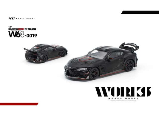 Pre-Order – Darwin Pro Supra, black 1:64 WORKS Model (W64-0019) – ETA. September 2027