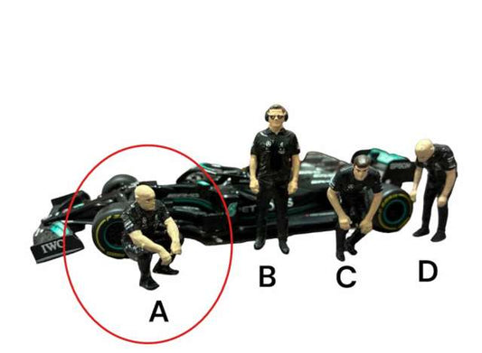 Pre-Order – Pit Crew Worker 1A Mercedes-Benz Figure 1:18 Cartrix Model (CTPL18094) – ETA. December 2026