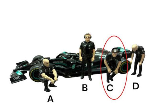 Pre-Order – Pit Crew Worker C Mercedes-Benz Figure 1:18 Cartrix Model (CTPL18096) – ETA. December 2026