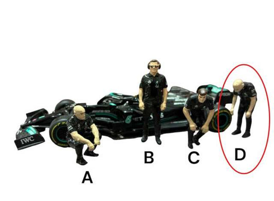 Pre-Order – Pit Crew Worker D Mercedes-Benz Figure 1:18 Cartrix Model (CTPL18097) – ETA. December 2026
