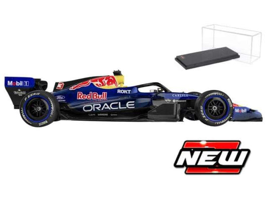 Pre-Order – 2026 Red Bull F1 RB22 #3 Max Verstappen, blue/yellow/red 1:43 Bburago Model (BURA38288V) – ETA. March 2027