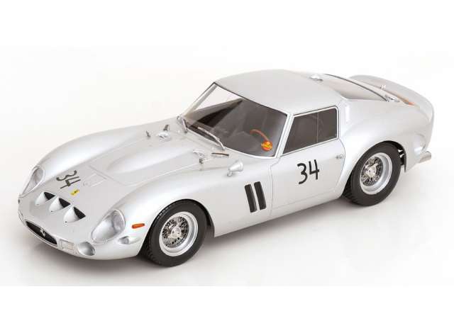Pre-Order – 1963 Ferrari 250 GTO #34 DMV-Avus Cordes, silver 1:18 KK - Scale Model (KKDC180739) – ETA. December 2026