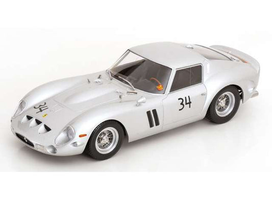Pre-Order – 1963 Ferrari 250 GTO #34 DMV-Avus Cordes, silver 1:18 KK - Scale Model (KKDC180739) – ETA. December 2026