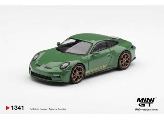 Pre-Order – 2022 Porsche 911 (992) GT3, auratium green 1:64 Mini GT Model (MGT01341-R) – ETA. April 2027