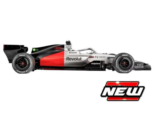 Pre-Order – 2026 Audi F1 R26 #27 Nico Hülkenberg, grey/red/black 1:43 Bburago Model (BURA38241H) – ETA. March 2027