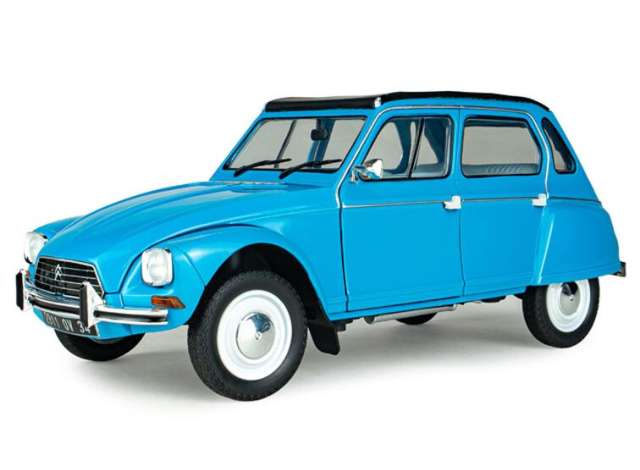 Pre-Order – 1974 Citroen Dyana 6, blue 1:18 Solido Model (SOLI1800309) – ETA. March 2027