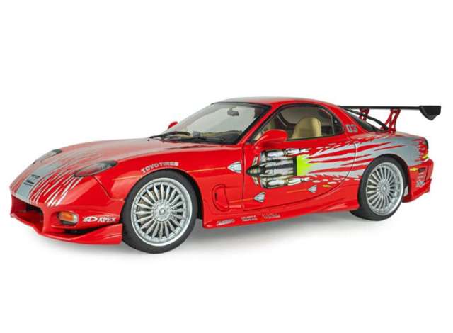 Pre-Order – Mazda RX7 FD3RS *F&F* Dom, red 1:18 Solido Model (SOLI1810610A) – ETA. March 2027