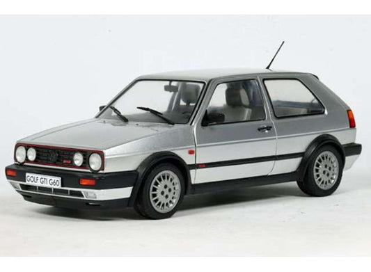 Pre-Order – 1989 Volkswagen Golf II GTI G60, silver 1:18 Solido Model (SOLI1812702) – ETA. March 2027