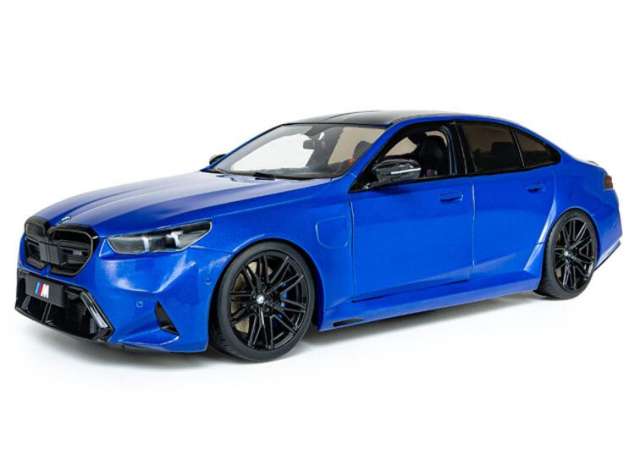 Pre-Order – 2025 BMW M5 (G90) sedan, blue 1:18 Solido Model (SOLI1814703) – ETA. March 2027