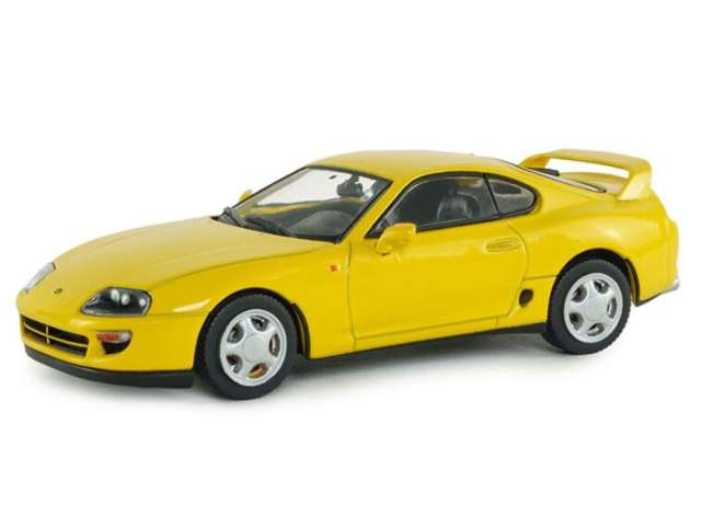 Pre-Order – 2001 Toyota Supra MK. 4, yellow 1:43 Solido Model (SOLI4314007) – ETA. March 2027
