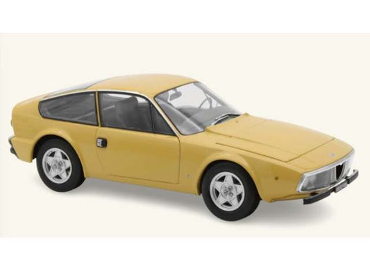Pre-Order – 1969 Alfa Romeo Junior Z, yellow gold 1:18 Norev Model (NOR187833) – ETA. April 2027