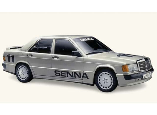 Pre-Order – 1984 Mercedes-Benz 190 E 2.3-16 Race of Champions A. Senna, silver 1:18 Norev Model (NOR183832) – ETA. May 2027