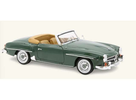 Pre-Order – 1957 Mercedes-Benz 190 SL, moss green 1:18 Norev Model (NOR183406) – ETA. May 2027