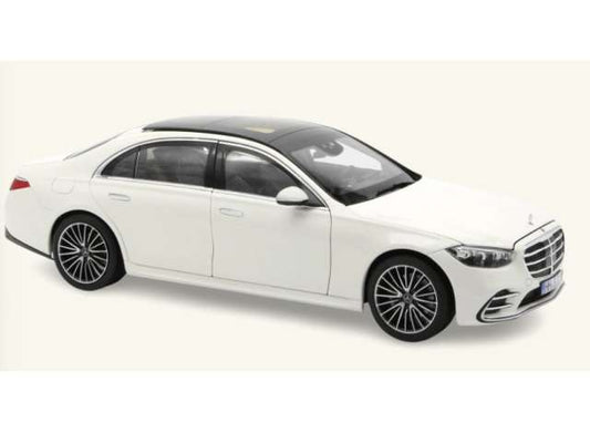 Pre-Order – 2021 Mercedes-Benz S-Class AMG-Line, white 1:18 Norev Model (NOR183807) – ETA. March 2027