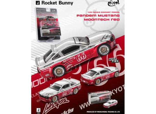 Pre-Order – Pandem Mustang, moontech red 1:64 ModelModel Model (MM64-PM-004) – ETA. January 2027