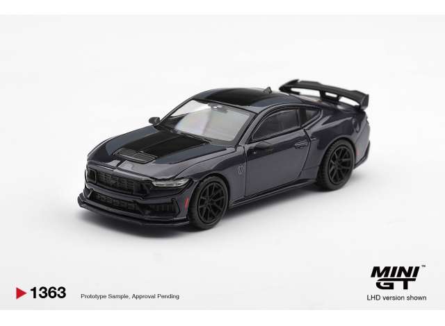 Pre-Order – 2025 Ford Mustang Dark Horse, blue ember 1:64 Mini GT Model (MGT01363-L) – ETA. April 2027