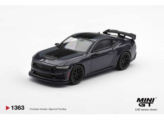 Pre-Order – 2025 Ford Mustang Dark Horse, blue ember 1:64 Mini GT Model (MGT01363-L) – ETA. April 2027