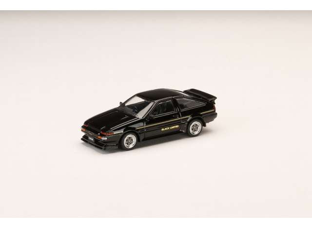Pre-Order – Toyota Sprinter Trueno GT APEX (AE86) Late Version Black Limited JDM Style, black metallic 1:64 Hobby Japan Model (HJ648052BK) – ETA. March 2027