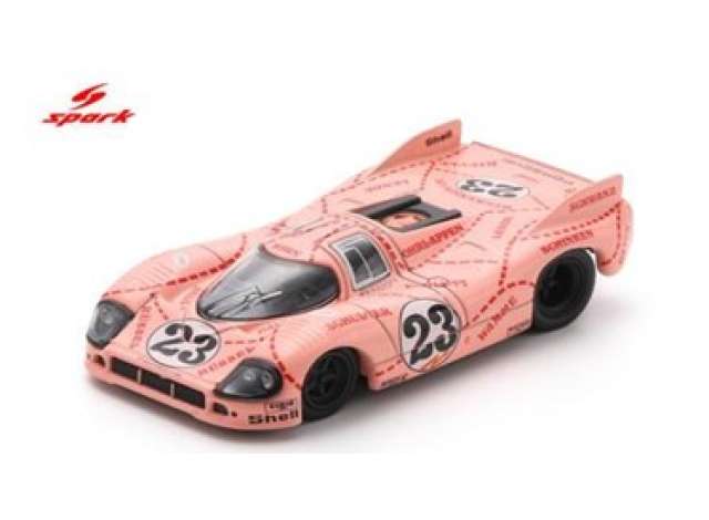 1971 Porsche 917/20 *Pink Pig* #23 Le Mans 24H, pink 1:64 Spark Model (SPA64S233) – ETA. February 2027