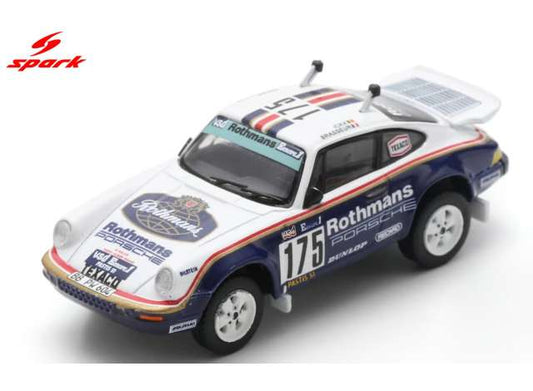 1984 Porsche 953 #175 J.Ickx/C.Brasseur Paris-Dakar Rally, white/blue 1:64 Spark Model (SPA64S241) – ETA. April 2027