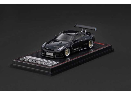 Pandem R35 GT-R, black metallic 1:64 Ignition Model (IG4277) – ETA. June 2027