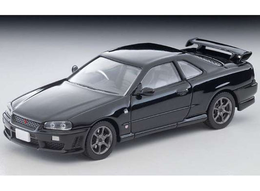 2000 Nissan Skyline 25GT Turbo, black 1:64 Tomica Limited Vintage Model (TLV-N353C) – ETA. April 2027