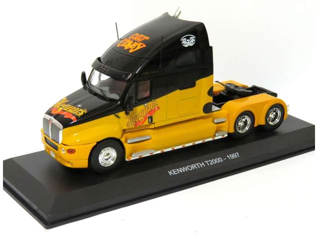 Pre-Order – 1997 Kenworth T2000 USA, yellow/black 1:43 Magazine Models Model (MAG43TRUCK21) – ETA. December 2026