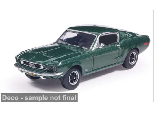 1968 Ford Mustang GT, green 1:64 IXO America Model (IXOIA64034) – ETA. March 2027