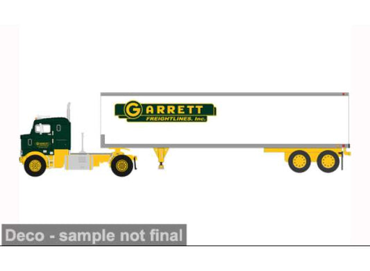 1950 Kenworth Bullnose *Garrett Freightlines*, white/green/yellow 1:64 IXO America Model (IXOU64TRTR022S) – ETA. March 2027