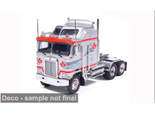 1976 Kenworth K100 Aerodyne Canada 25, grey/red 1:64 IXO America Model (IXOU64TR045) – ETA. March 2027