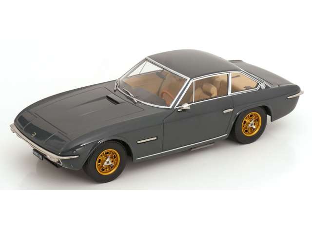 1969 Lamborghini Islero S, grey with golden rims 1:18 KK - Scale Model (KKDC181585) – ETA. December 2026