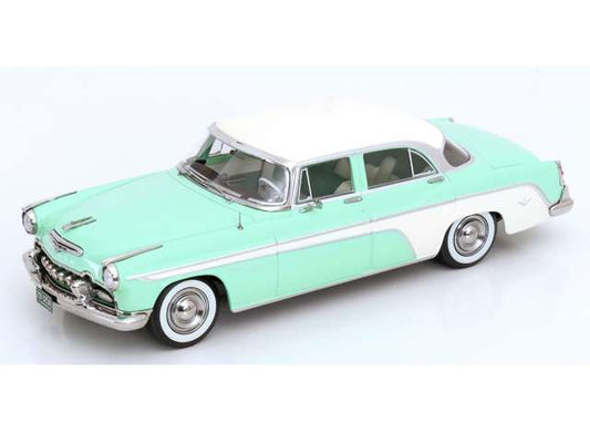 1955 DeSoto Fireflite Sedan, lightgreen/cream 1:18 KK - Scale Model (KKDC181543) – ETA. January 2027