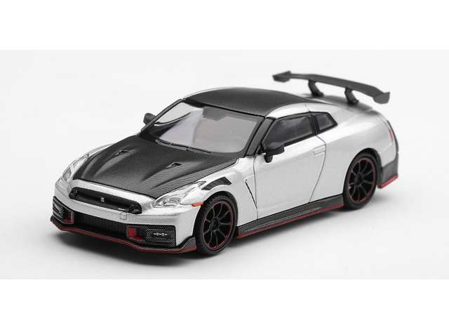 Pre-Order – 2024 Nissan GT-R R35 Nismo, silver metallic 1:64 Mini GT Model (MGT01361-R) – ETA. April 2027