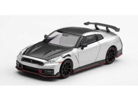 2024 Nissan GT-R R35 Nismo, silver metallic 1:64 Mini GT Model (MGT01361-R) – ETA. April 2027