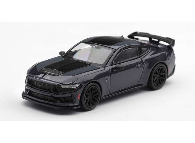 Pre-Order – 2025 Ford Mustang Dark Horse, blue ember 1:64 Mini GT Model (MGT01363-R) – ETA. April 2027