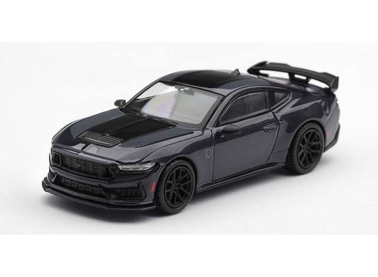 2025 Ford Mustang Dark Horse, blue ember 1:64 Mini GT Model (MGT01363-R) – ETA. April 2027